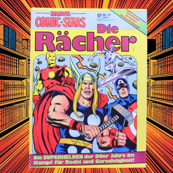 Marvel Comic-Stars Nr. 21 (1984) | Condor | Avengers | hoppla-stuff.de